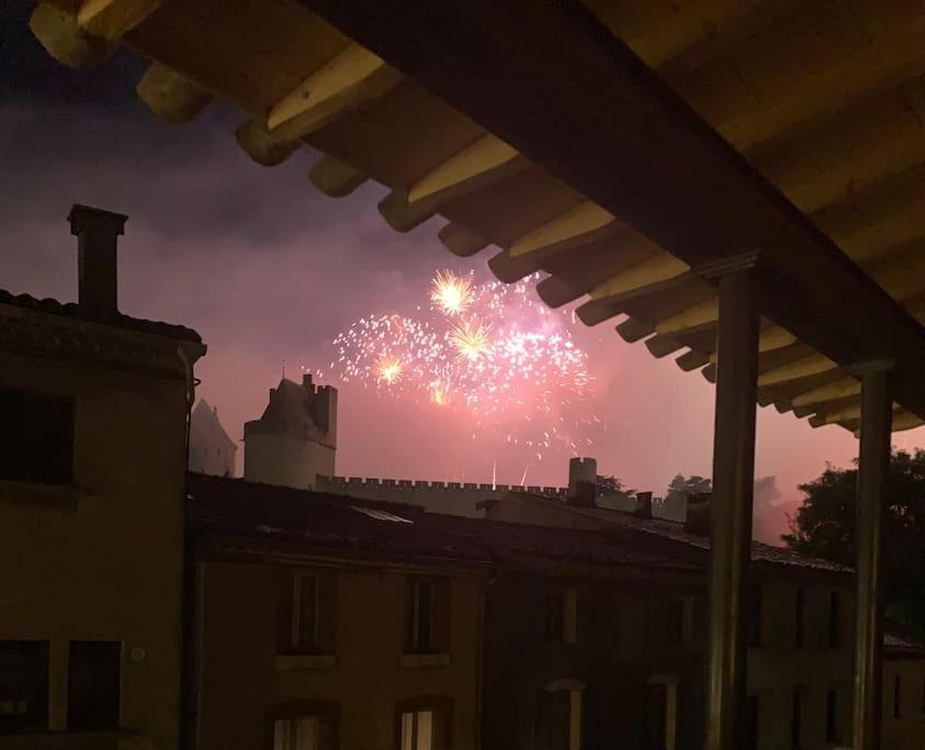 Gite Au Pied De La Cite Medievale - Le 127 Carcassonne Exteriör bild